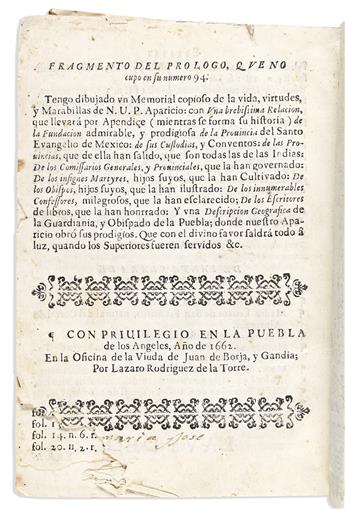 Letona, Bartholomé de (fl. circa 1660) Perfecta Religiosa, Contiene Tres Libros. Libro I. De la Vida de la Madre Geronima de la Asunçio